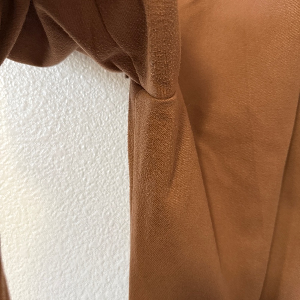 OAK‎ + FORT Camel Drawstring Pants  Sz L - Picture 7 of 10
